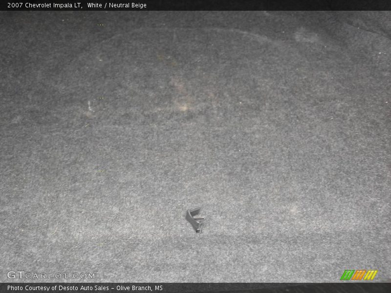 White / Neutral Beige 2007 Chevrolet Impala LT