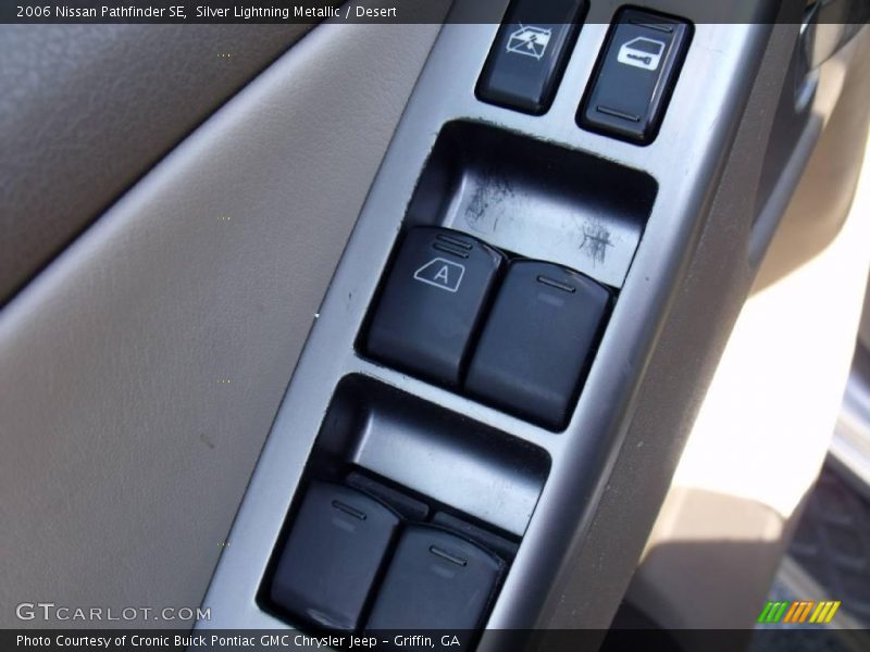 Silver Lightning Metallic / Desert 2006 Nissan Pathfinder SE