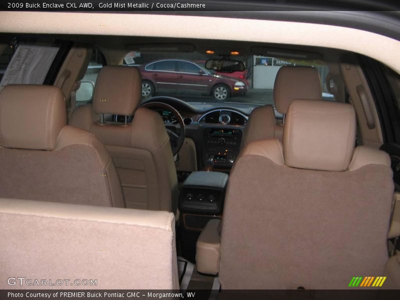 Gold Mist Metallic / Cocoa/Cashmere 2009 Buick Enclave CXL AWD