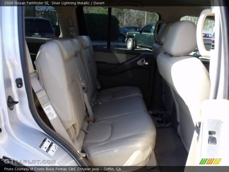 Silver Lightning Metallic / Desert 2006 Nissan Pathfinder SE