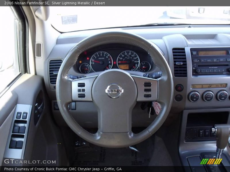 Silver Lightning Metallic / Desert 2006 Nissan Pathfinder SE
