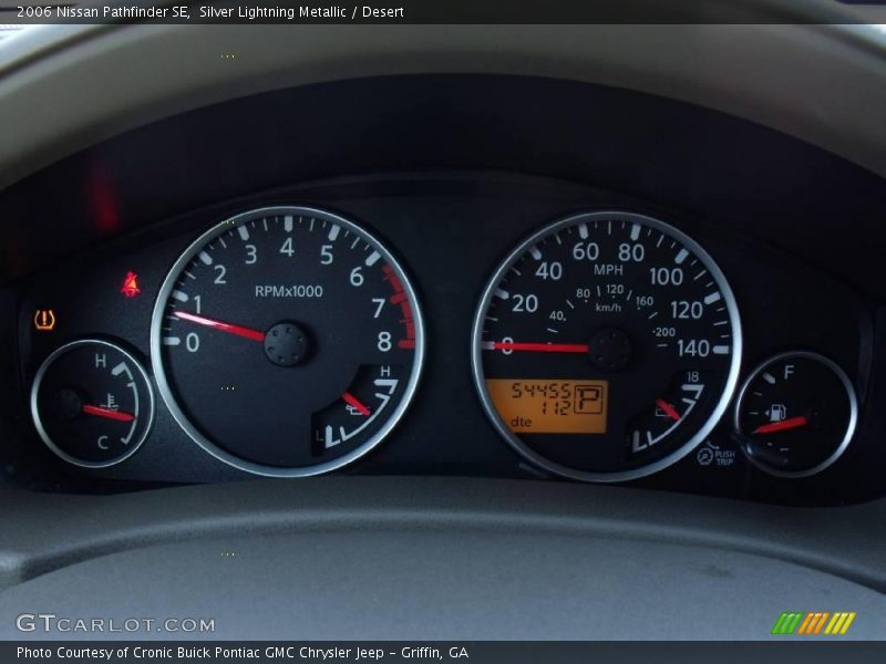 Silver Lightning Metallic / Desert 2006 Nissan Pathfinder SE