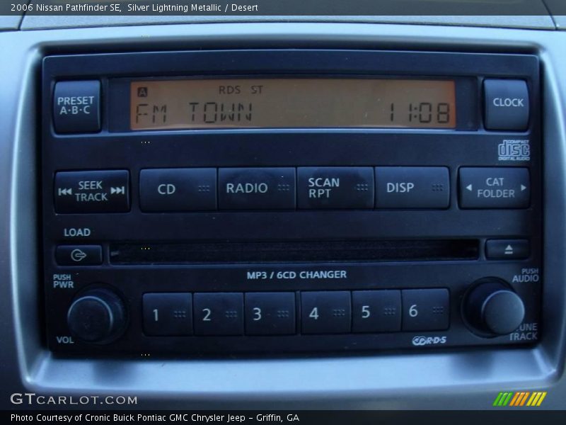 Silver Lightning Metallic / Desert 2006 Nissan Pathfinder SE