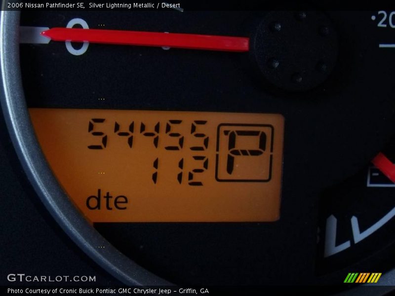 Silver Lightning Metallic / Desert 2006 Nissan Pathfinder SE