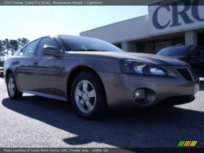Bronzestone Metallic / Cashmere 2007 Pontiac Grand Prix Sedan