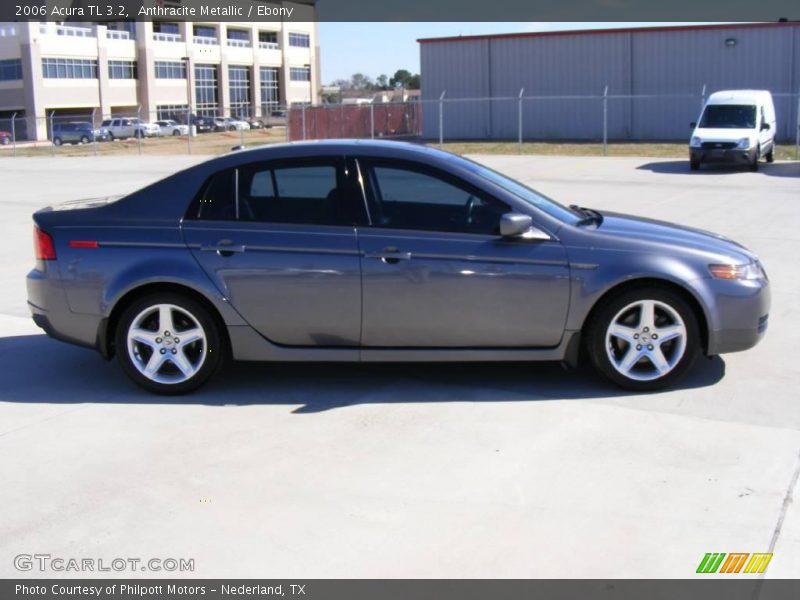 Anthracite Metallic / Ebony 2006 Acura TL 3.2