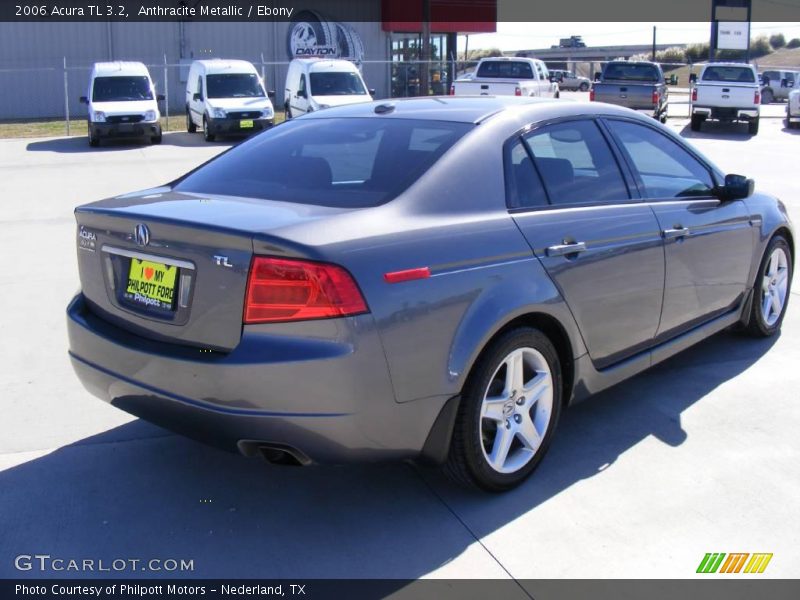 Anthracite Metallic / Ebony 2006 Acura TL 3.2