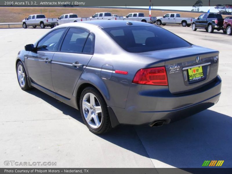 Anthracite Metallic / Ebony 2006 Acura TL 3.2
