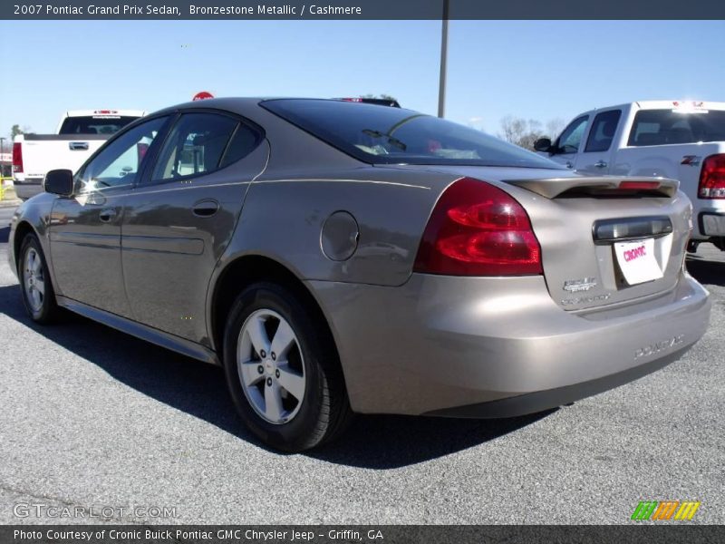 Bronzestone Metallic / Cashmere 2007 Pontiac Grand Prix Sedan