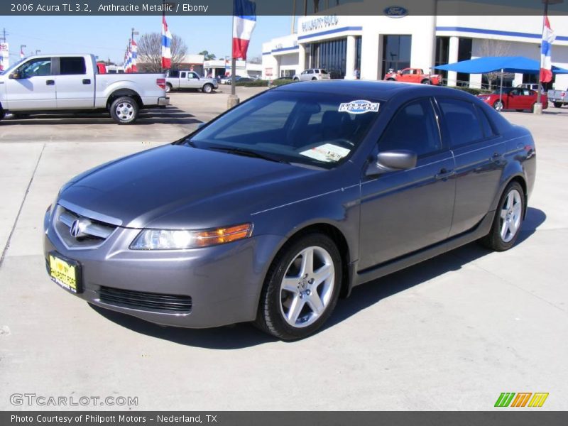 Anthracite Metallic / Ebony 2006 Acura TL 3.2