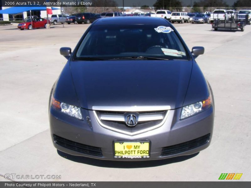 Anthracite Metallic / Ebony 2006 Acura TL 3.2