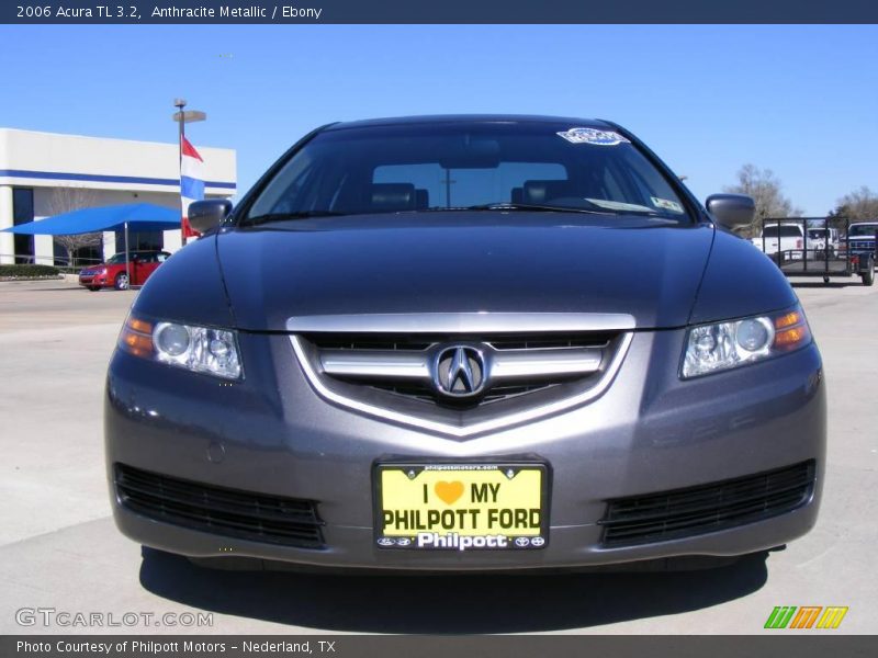 Anthracite Metallic / Ebony 2006 Acura TL 3.2