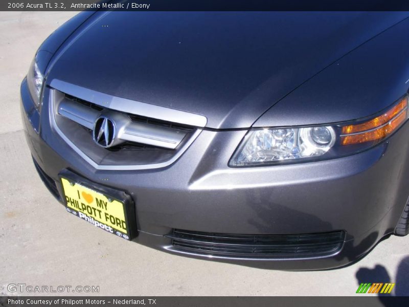 Anthracite Metallic / Ebony 2006 Acura TL 3.2