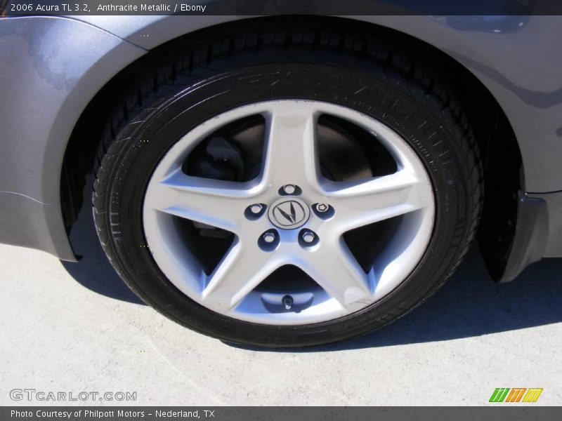 Anthracite Metallic / Ebony 2006 Acura TL 3.2