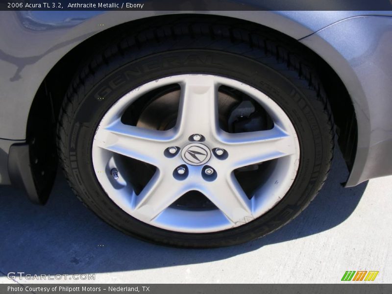 Anthracite Metallic / Ebony 2006 Acura TL 3.2