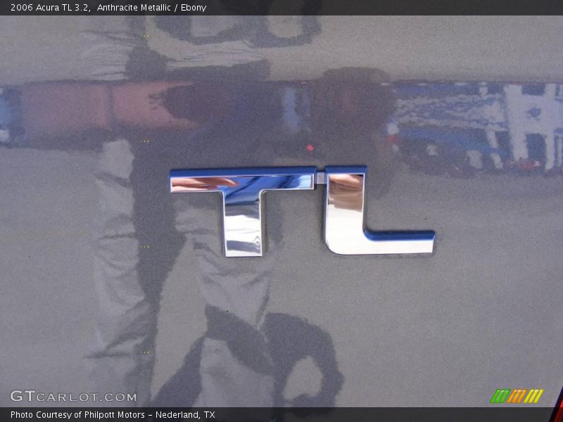 Anthracite Metallic / Ebony 2006 Acura TL 3.2