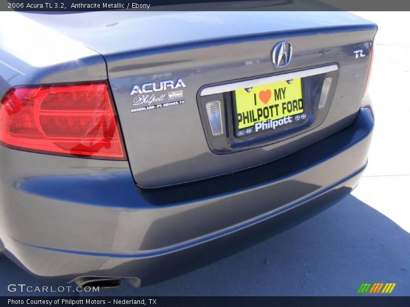 Anthracite Metallic / Ebony 2006 Acura TL 3.2