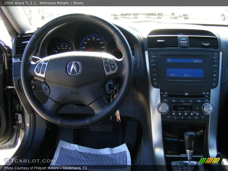 Anthracite Metallic / Ebony 2006 Acura TL 3.2