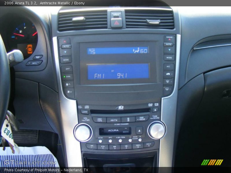 Anthracite Metallic / Ebony 2006 Acura TL 3.2