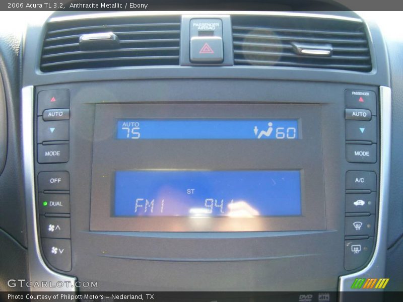 Anthracite Metallic / Ebony 2006 Acura TL 3.2