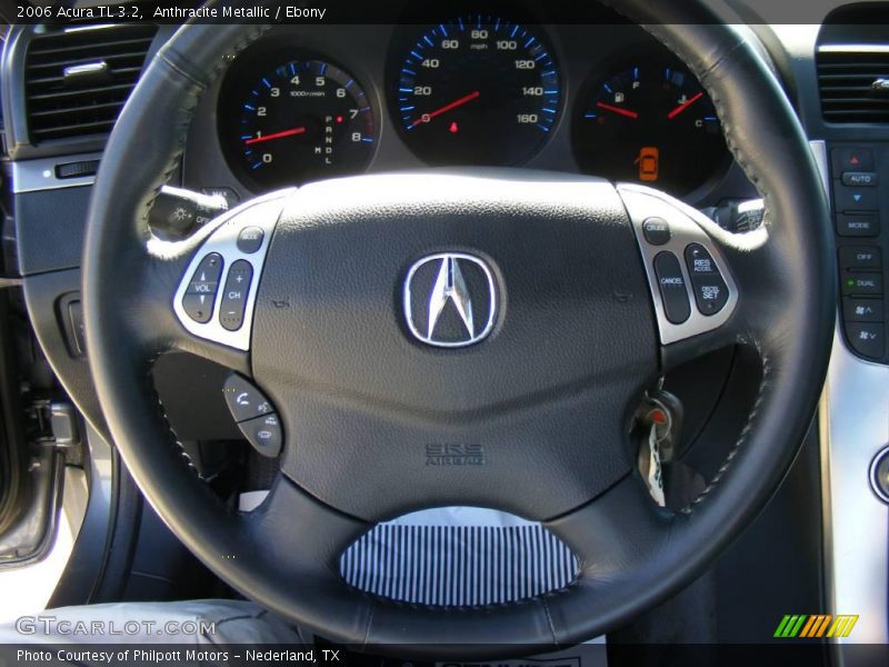 Anthracite Metallic / Ebony 2006 Acura TL 3.2