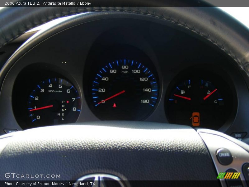 Anthracite Metallic / Ebony 2006 Acura TL 3.2
