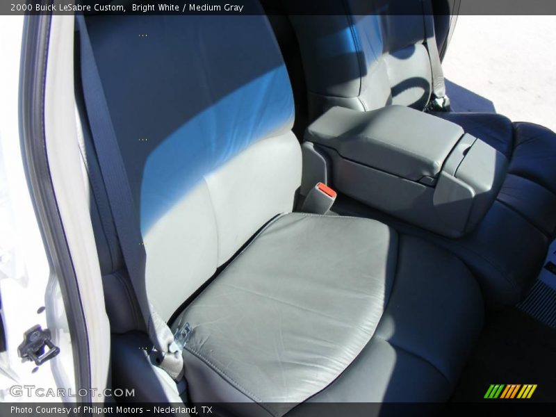 Bright White / Medium Gray 2000 Buick LeSabre Custom