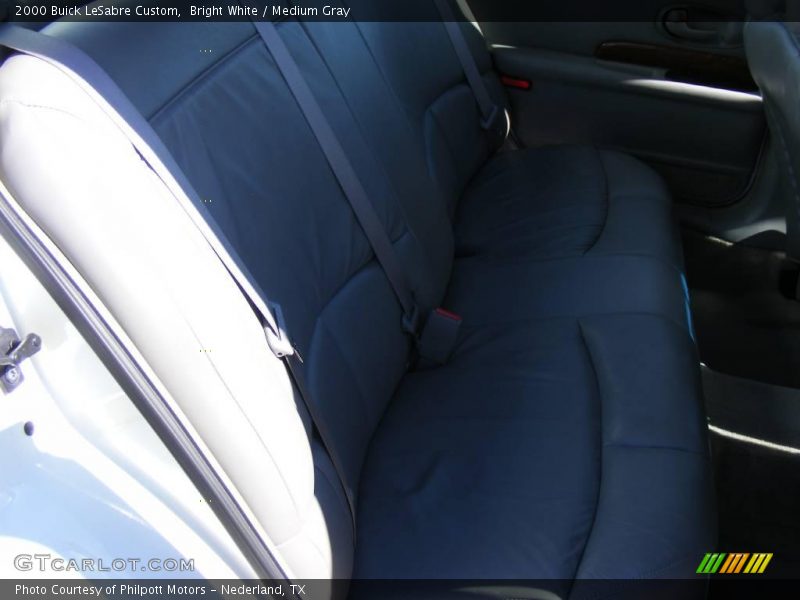 Bright White / Medium Gray 2000 Buick LeSabre Custom