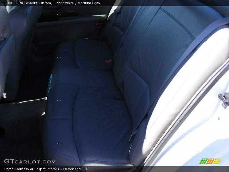 Bright White / Medium Gray 2000 Buick LeSabre Custom