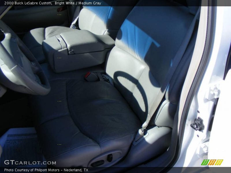 Bright White / Medium Gray 2000 Buick LeSabre Custom