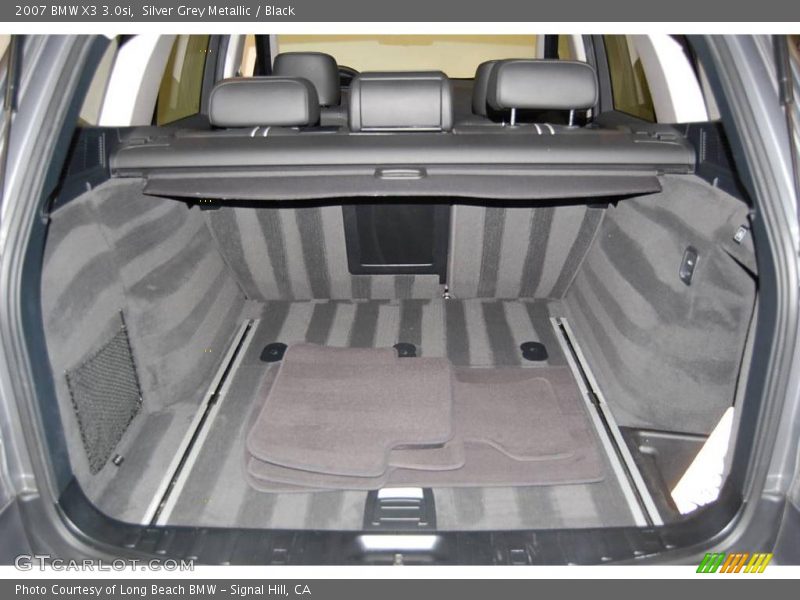 Silver Grey Metallic / Black 2007 BMW X3 3.0si
