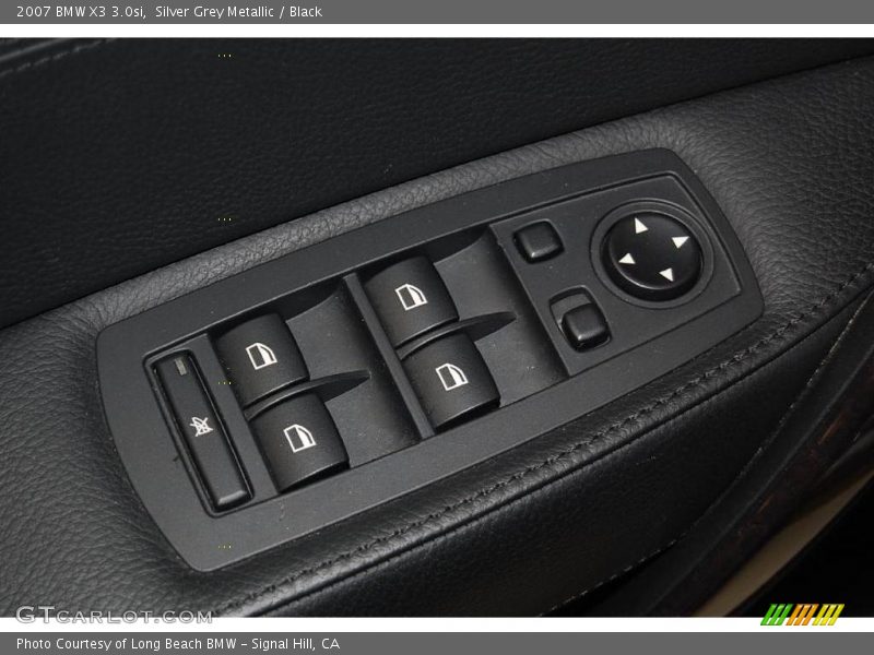 Silver Grey Metallic / Black 2007 BMW X3 3.0si