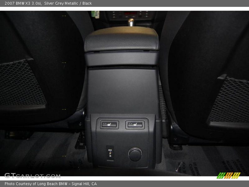 Silver Grey Metallic / Black 2007 BMW X3 3.0si