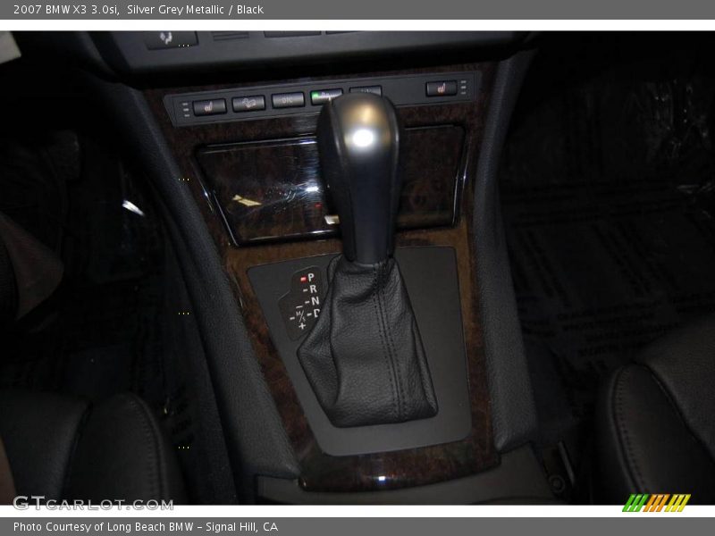 Silver Grey Metallic / Black 2007 BMW X3 3.0si