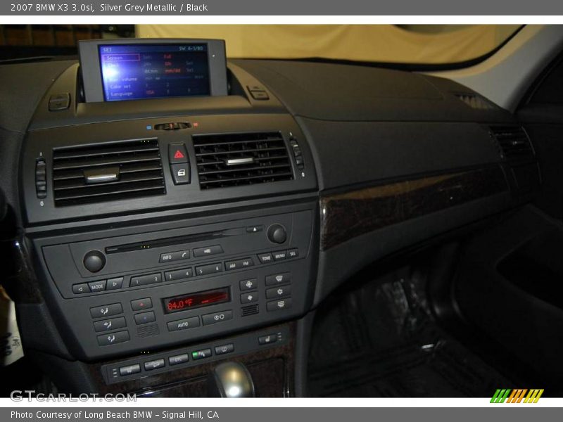 Silver Grey Metallic / Black 2007 BMW X3 3.0si