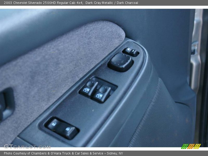 Dark Gray Metallic / Dark Charcoal 2003 Chevrolet Silverado 2500HD Regular Cab 4x4