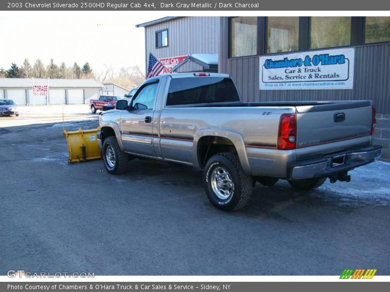Dark Gray Metallic / Dark Charcoal 2003 Chevrolet Silverado 2500HD Regular Cab 4x4