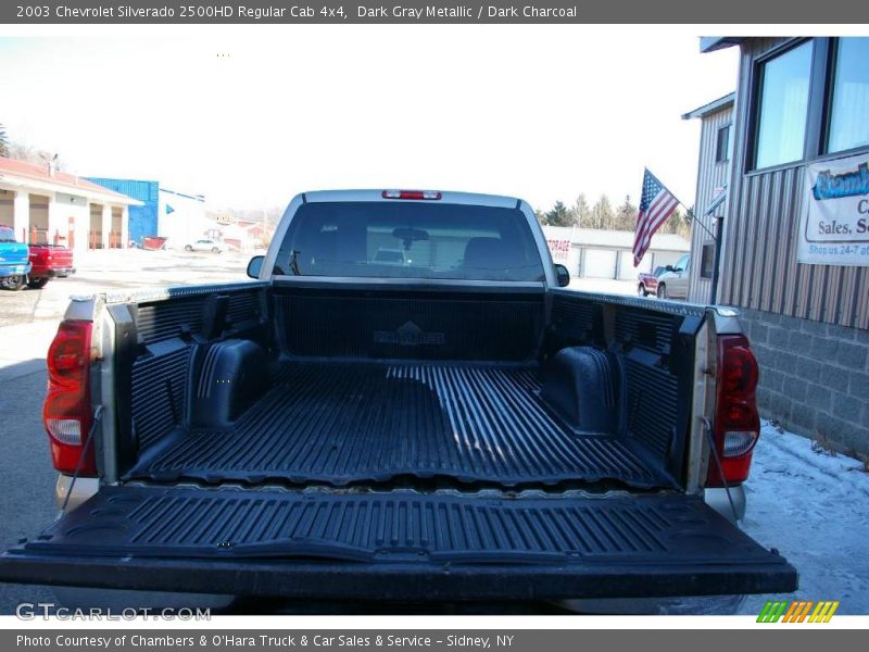Dark Gray Metallic / Dark Charcoal 2003 Chevrolet Silverado 2500HD Regular Cab 4x4