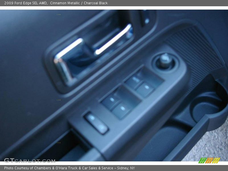 Cinnamon Metallic / Charcoal Black 2009 Ford Edge SEL AWD