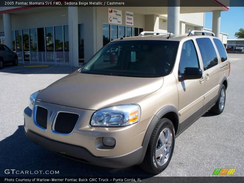 Sedona Beige Metallic / Cashmere 2005 Pontiac Montana SV6 FWD