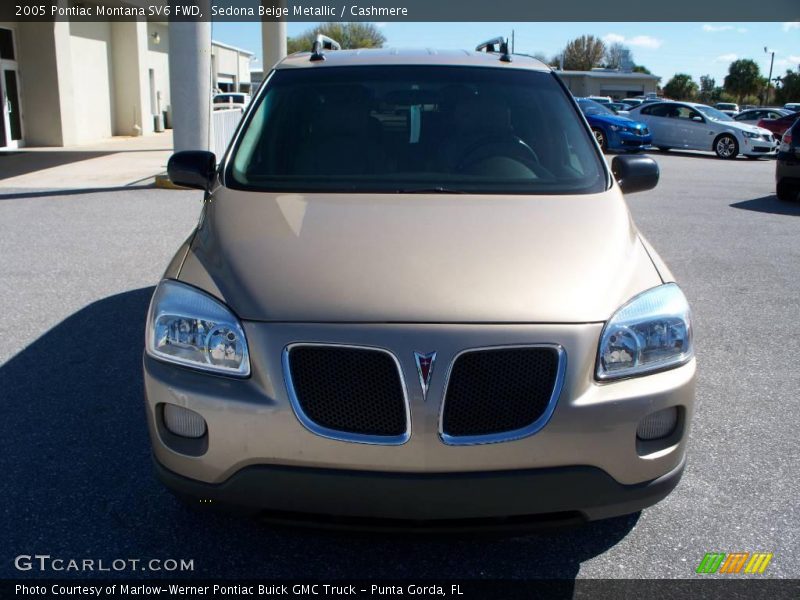 Sedona Beige Metallic / Cashmere 2005 Pontiac Montana SV6 FWD