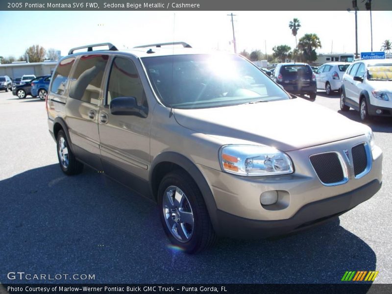 Sedona Beige Metallic / Cashmere 2005 Pontiac Montana SV6 FWD