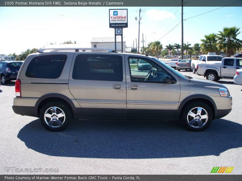 Sedona Beige Metallic / Cashmere 2005 Pontiac Montana SV6 FWD