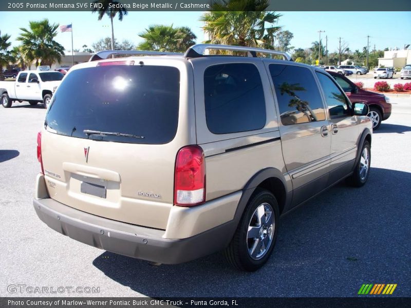 Sedona Beige Metallic / Cashmere 2005 Pontiac Montana SV6 FWD