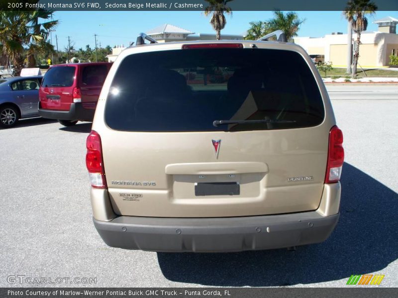 Sedona Beige Metallic / Cashmere 2005 Pontiac Montana SV6 FWD