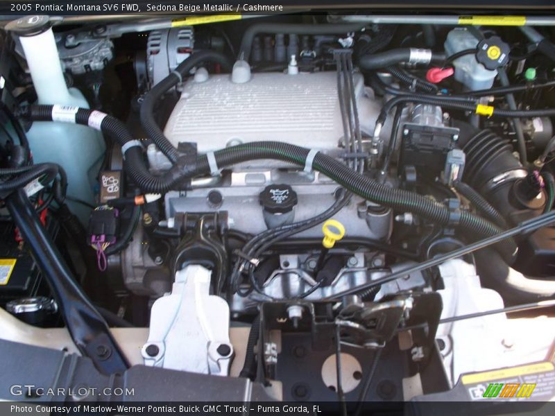 Sedona Beige Metallic / Cashmere 2005 Pontiac Montana SV6 FWD