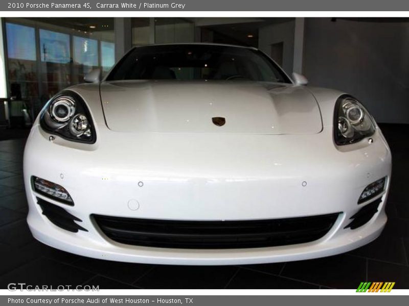 Carrara White / Platinum Grey 2010 Porsche Panamera 4S