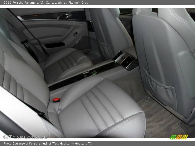 Carrara White / Platinum Grey 2010 Porsche Panamera 4S