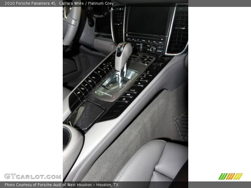 Carrara White / Platinum Grey 2010 Porsche Panamera 4S