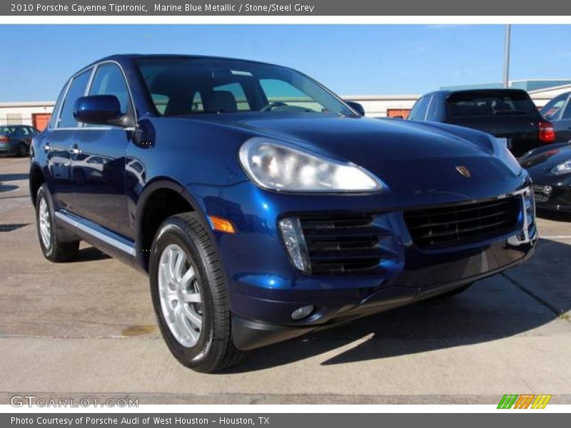 Marine Blue Metallic / Stone/Steel Grey 2010 Porsche Cayenne Tiptronic